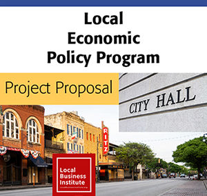 Local Economic Policy Program